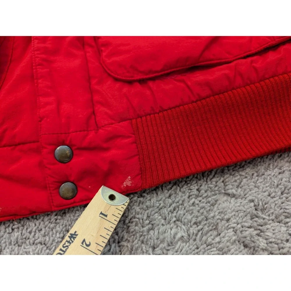 Vintage Field & Stream Jacket Mens Large‎ Full Zip Windbreaker Snap Lined
